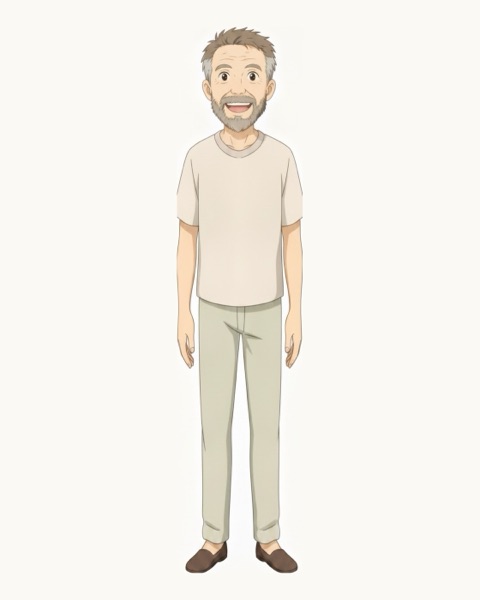 Papá como personaje del cuento