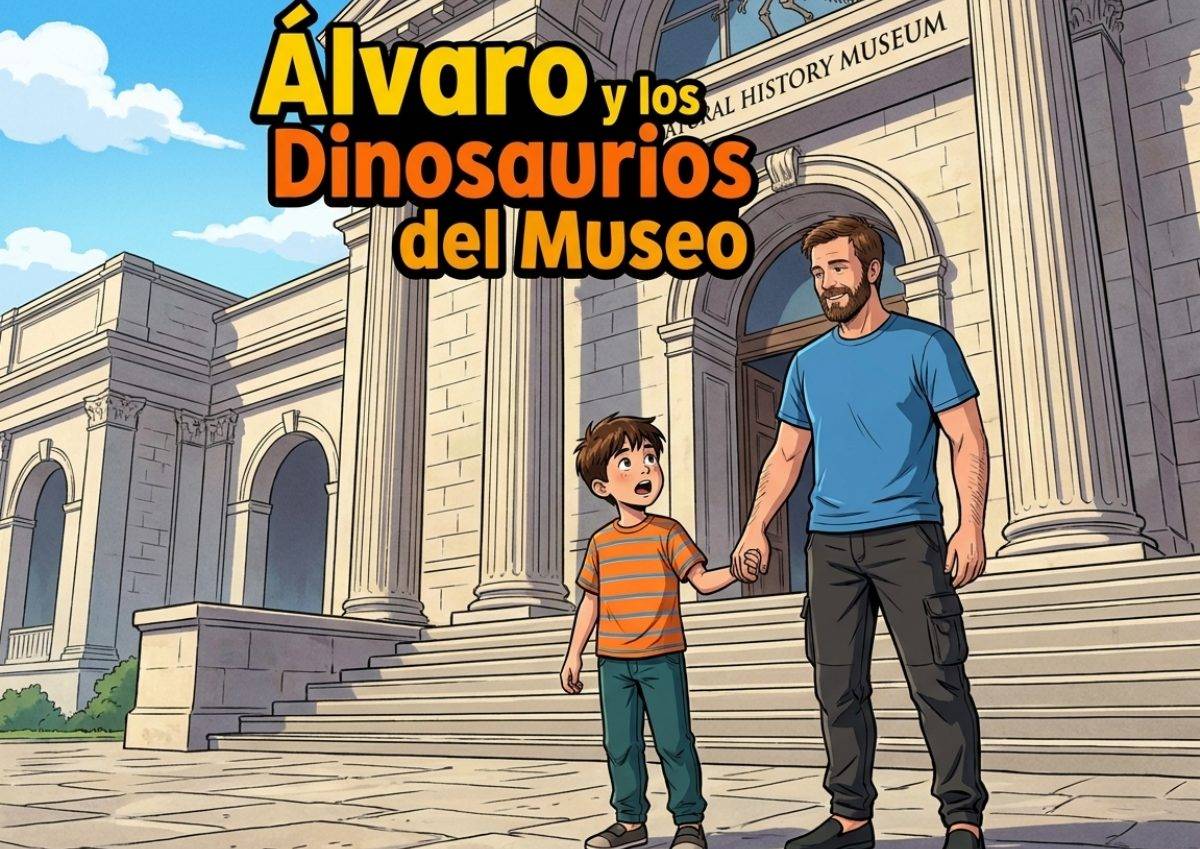 Portada de Álvaro y los Dinosaurios del Museo