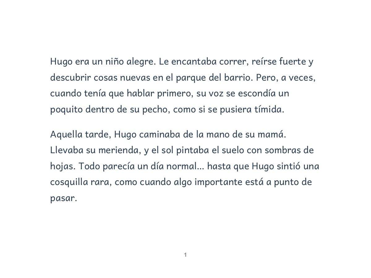 El Primer Paso de Hugo — página 5