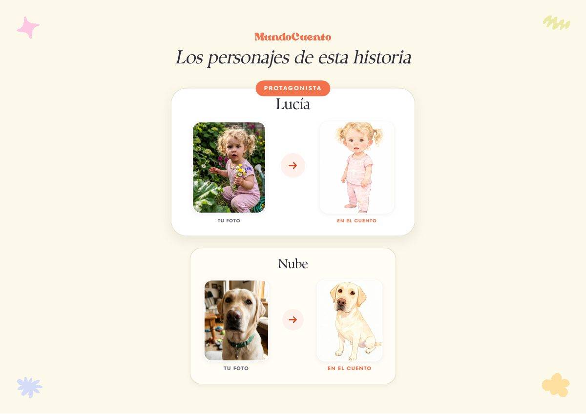 Lucía y Nube: Cosquillas de Sol — página 4