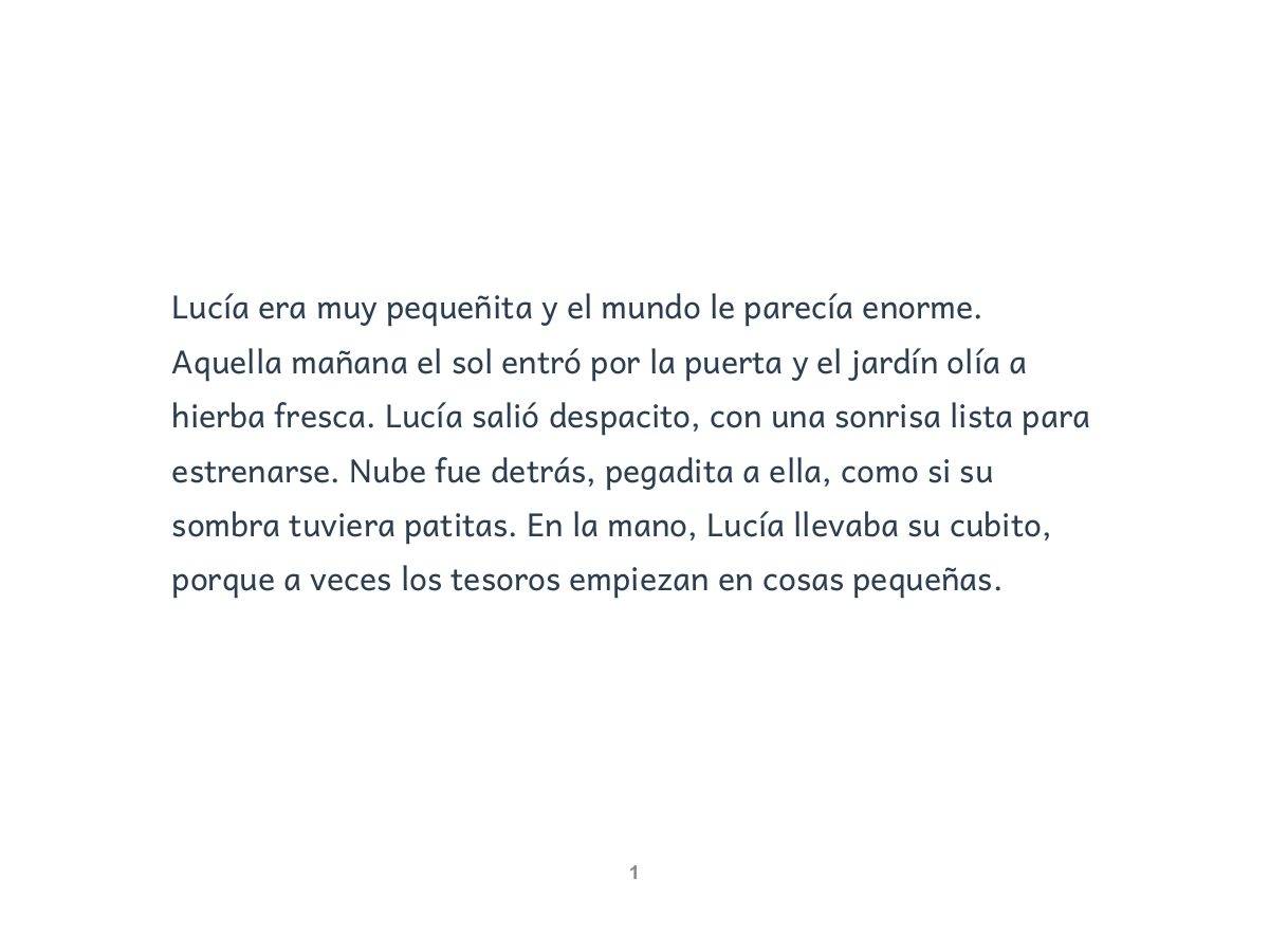 Lucía y Nube: Cosquillas de Sol — página 5