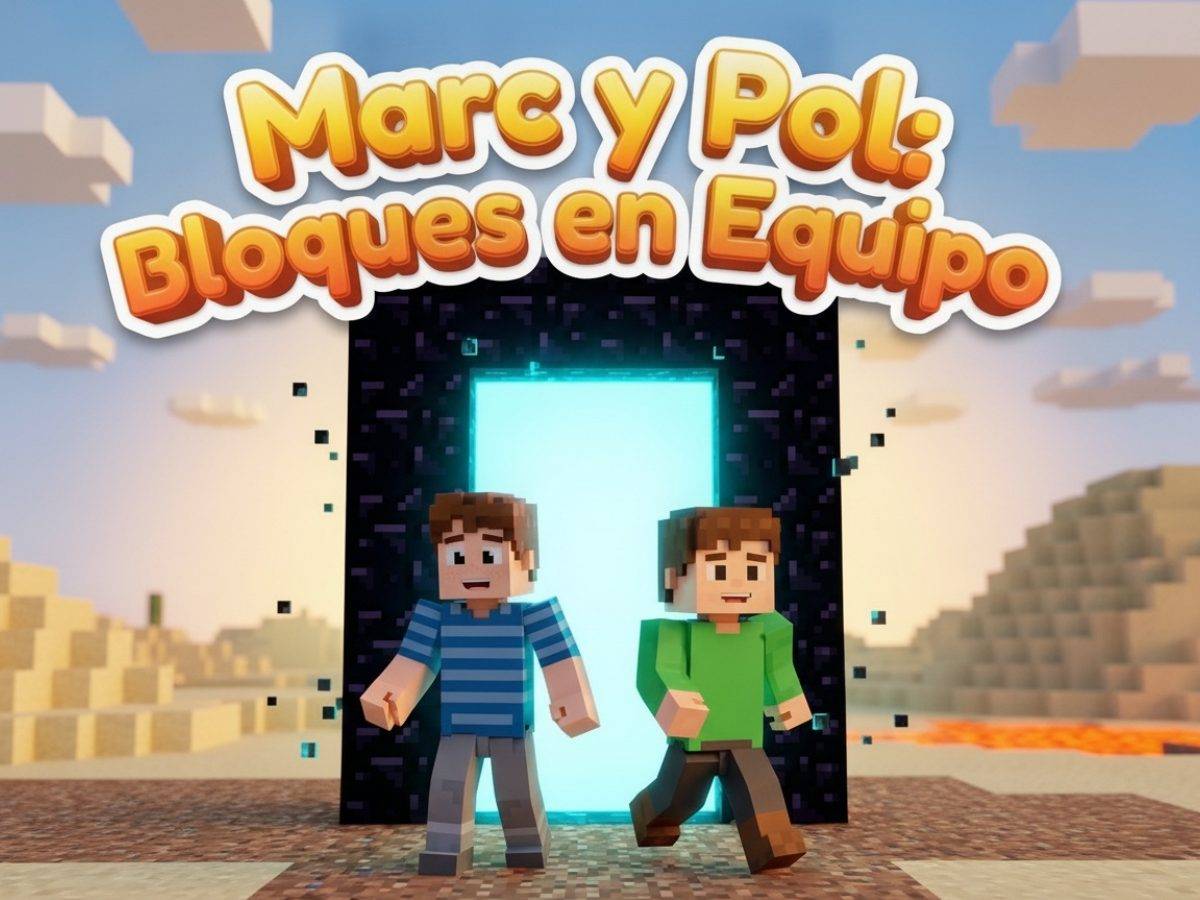 Portada de Marc y Pol: Bloques en Equipo