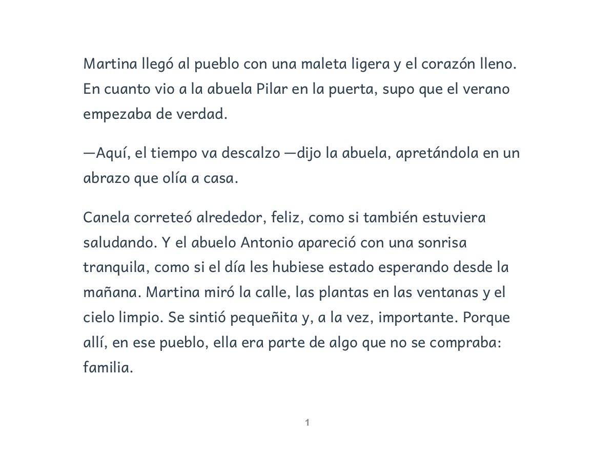 El verano de Martina y los tesoros sencillos — página 5