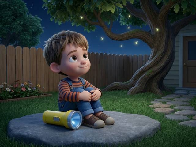 Una ilustración de Mateo y la Linterna Valiente