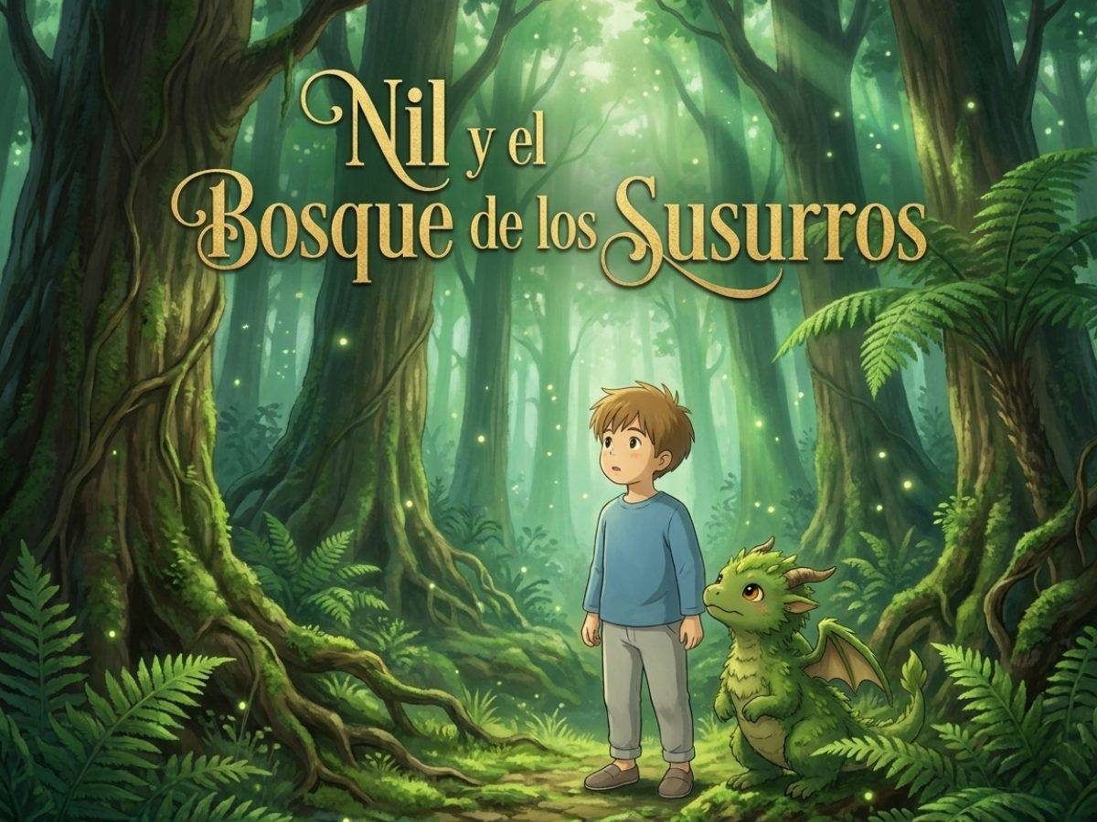 Portada de Nil y el Bosque de los Susurros