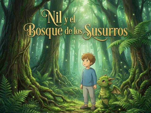 Portada de Nil y el Bosque de los Susurros