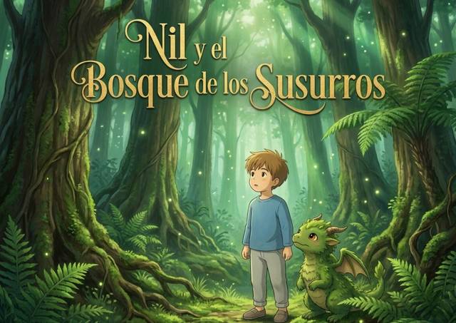Portada de Nil y el Bosque de los Susurros
