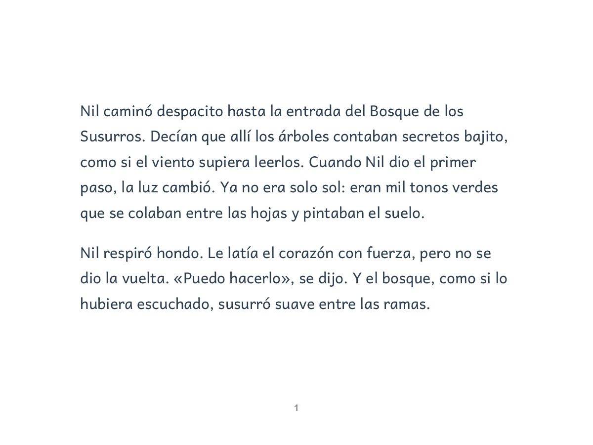 Nil y el Bosque de los Susurros — página 5